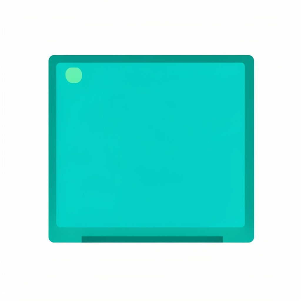 Simple line icon of a secure network gateway in dark navy on a pale background